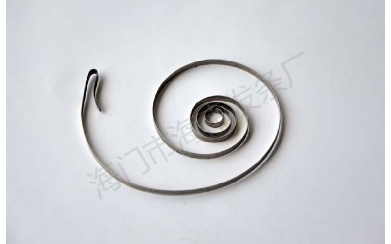 介紹發(fā)條彈簧的設(shè)計(jì)工藝